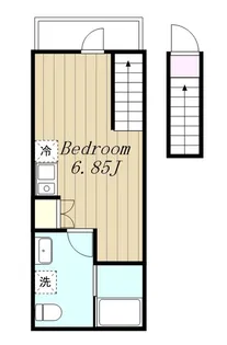 東京都八王子市大塚【アパート】の間取り