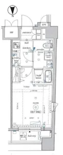 ベルシード新宿中落合【6階】の間取り