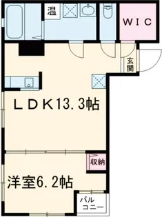 ミヤコウエスト【2階】の間取り