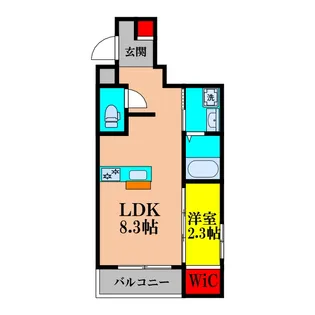 大阪府吹田市東御旅町【マンション】の間取り