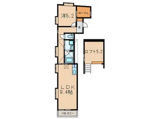 PORTE【3階】の間取り