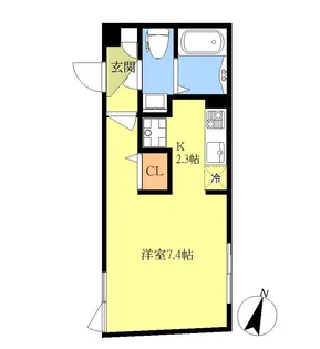 ブランシェ板橋駅前【1階】の間取り