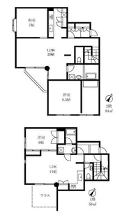 ドミナーレサクマの間取り