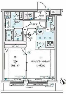 GENOVIA墨田八広skygarden【2階】の間取り