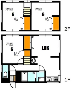 広島県広島市東区牛田東3【一戸建】の間取り