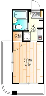 フローラ・スクエア【2階】の間取り