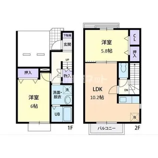 grand soleil II【1階】の間取り