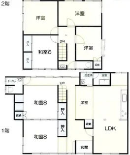 静岡県浜松市中央区舞阪町舞阪【一戸建】の間取り
