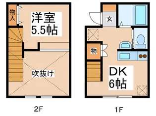 エステ-ト長津田Vの間取り