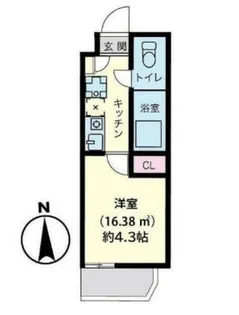 東京都品川区戸越6【マンション】の間取り
