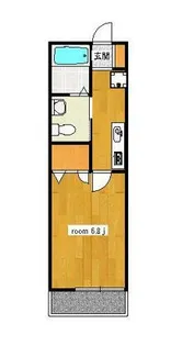 グランソレイユ【1階】の間取り