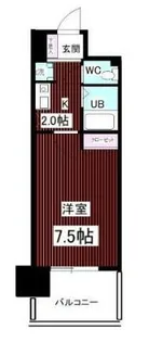 GRASSSQUARE六番館【3階】の間取り