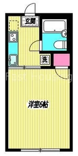 東京都杉並区高井戸西1【アパート】の間取り