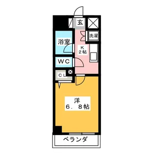 東京都大田区大森北1【マンション】の間取り