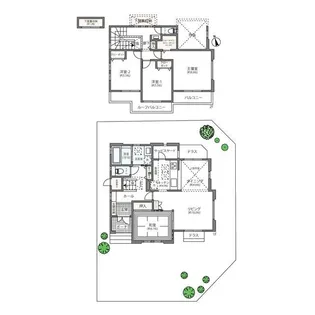 東京都町田市薬師台2【一戸建】の間取り