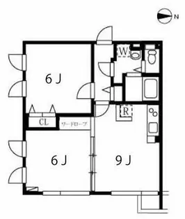 アレーロ自由が丘【4階】の間取り