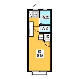 ジュネスII【2階】の間取り