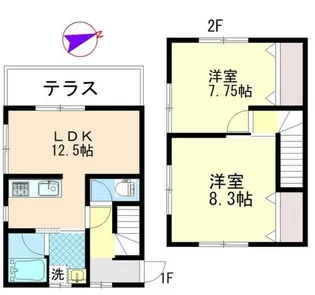 ブルーム【2階】の間取り