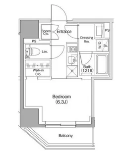 東京都北区赤羽南1【マンション】の間取り