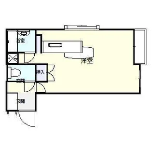 エトワール源藤【5階】の間取り