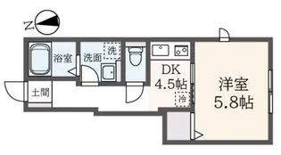 フィールド サザンの間取り