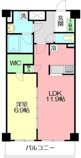 サンハイム戸塚【4階】の間取り