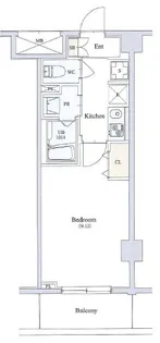 カスタリア本駒込の間取り