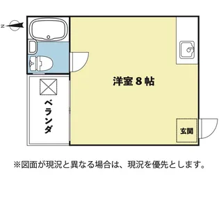 岡田マンション【7階】の間取り