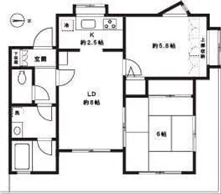 ナイスアーバン日吉【3階】の間取り