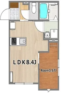 Port town(ポートタウン)【3階】の間取り