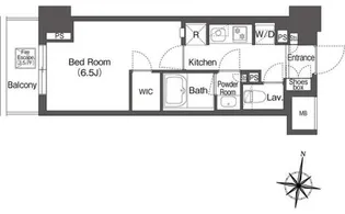 コンフォリア森下リバーサイド【5階】の間取り