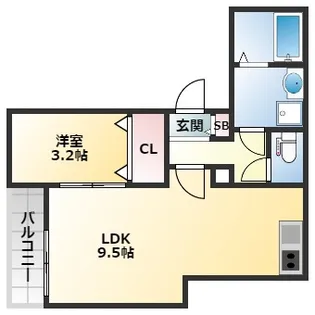 アマンダハウス2【2階】の間取り
