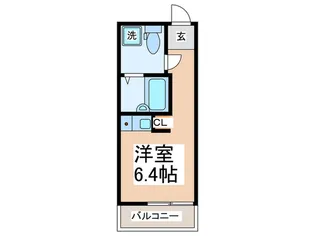 アルシオーネB【3階】の間取り