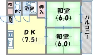 桜井ビル【3階】の間取り