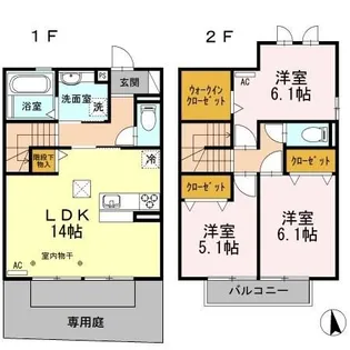 マイスター蔵前 A棟の間取り