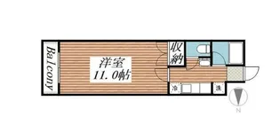 メゾン・ド・ジェルム【2階】の間取り