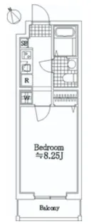エスパシオ西高島平【2階】の間取り