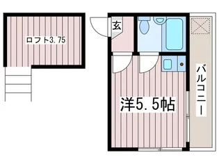ブランノーヴァ羽沢【2階】の間取り