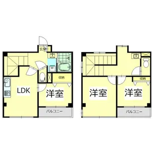 ツインハウス井上の間取り