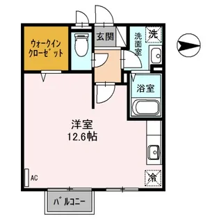 マレット・フィールド【2階】の間取り