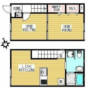 SFC吉祥寺【1階】の間取り