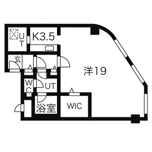 ブランジェミス【9階】の間取り