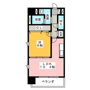 ADRIANA OCCHIO【4階】の間取り