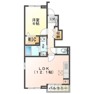 サンエイト【1階】の間取り