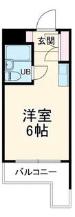 リバーサイド植田【3階】の間取り