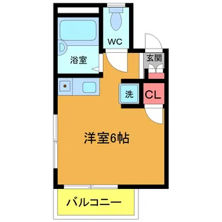 サンヒルズ川岸【2階】の間取り