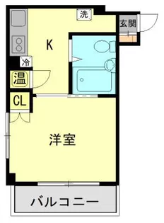 サンヒルズ橋本【1階】の間取り