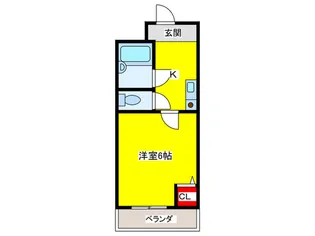 プレアール堺宿院【5階】の間取り