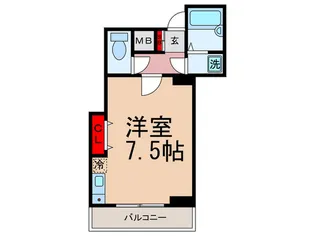 パ-クフィ-ルド【2階】の間取り