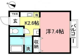 コートビレッジ【1階】の間取り